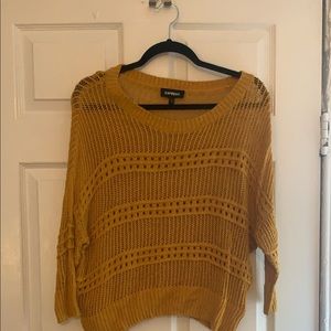 Mustard sweater